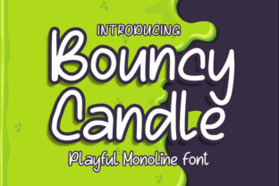 Bouncy Candle: A Playful Font for Creative Expression