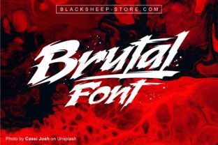 Brutal Font: A Bold Choice for Any Design