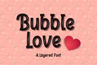 Bubble Love: A Playful Font for Creative Expression