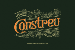Constreu: A Timeless Font with a Victorian Flair