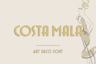 Costa Mala: A Playful Nostalgic Font for Modern Design