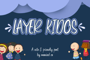 Layer Kidos: A Playful Font for Creative Expression