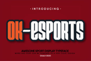 Ok-Esports: A Bold Typography Solution for Modern Design