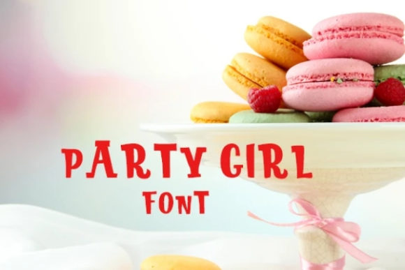 Party Girl: A Playful Display Font for Creative Expression