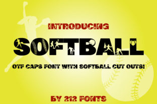 Softball: A Fun Font That’s Perfect for Graphics and Softball-Themed Projects