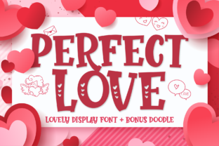 The Allure of Perfect Love: A Romantic Display Font for Modern Creativity