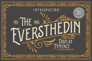 The Eversthedin: A Retro Font for Modern Design Workflows