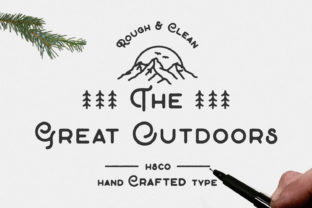 The Great Outdoors: A Versatile Font for Creative Expression