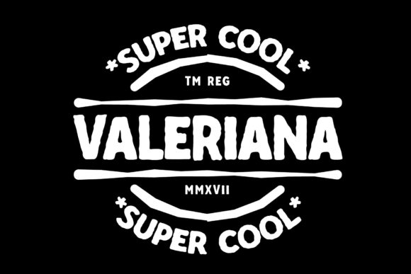Valeriana: A Strong Display Font for Elevating Design Projects