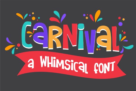 ZP Carnival Font: A Whimsical Display Font for Creative Expression